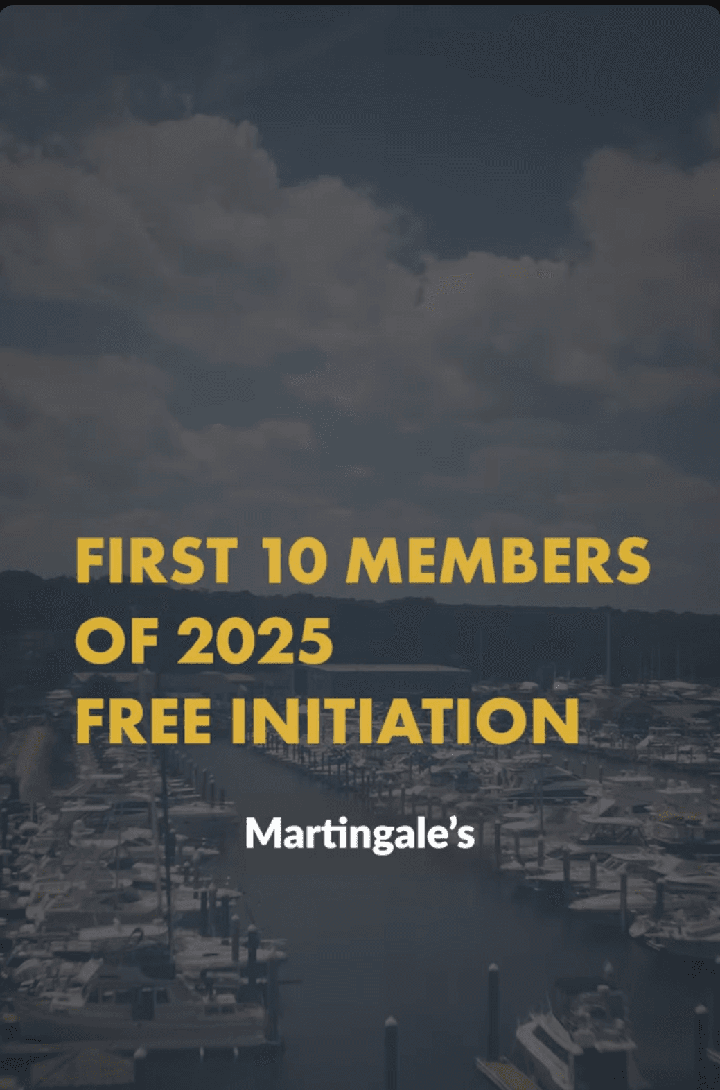 Free Initiation & New Partnerships